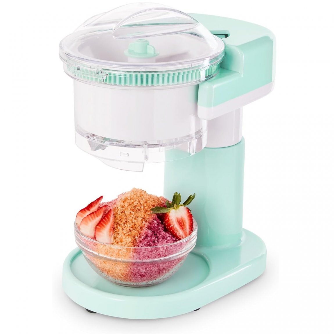 3K+ Bought in Past Month, Original price: $29, Now: $19. Shaved Ice Maker and Slushie Machine (Aqua): Multi-Purpose Ice Shaver Machine for Homemade Shaved Ice, Snow Cones, Slushies, Cocktails & More with Stainless Steel Blades, Easy to Clean and Store