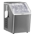 2K+ bought in past month, Ice Makers Countertop, Only $127, Shop Now! 44lbs Per Day, 2 Ways to Add Water, Auto Self-Cleaning, Stainless Steel Ice Machine for Home Office Bar Party