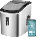 Smart Ice Makers Countertop, 2K+ Bought in Past Month, Original price: $117, Now: $67. 26lbs in 24 Hours, 9 Cubes Ready in 6Mins, Self-Cleaning Countertop Ice Maker, Portable Ice Maker with Ice Scoop & Basket, Perfect for Home/Kitchen/Office/Party, RVs