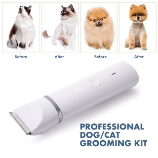 The Ultimate 4-in-1 Pet Hair Clipper: Your Dog's Grooming Needs in One Convenient Tool