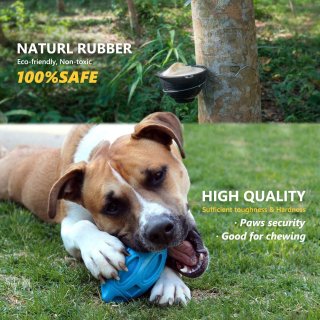 Pet Supplies: Rubber Sounding Rugby Balls - The Ultimate Dog Toy for Fun and Interaction