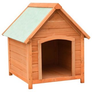 The Solid Pine & Fir Wood Dog House: A Sturdy Shelter for Your Beloved Pet