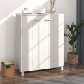 The Elegant and Sturdy Solid Pine Shoe Cabinet - A Stylish Addition to Your Home