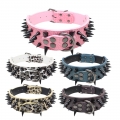 Large Explosion-Proof Rivet Bite-Proof Pet Collar: A Safe and Stylish Choice for Your Beloved Pet