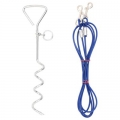 Keeping Your Dog Safe with the Portable Dog Tie Out Cable and Ground Stake