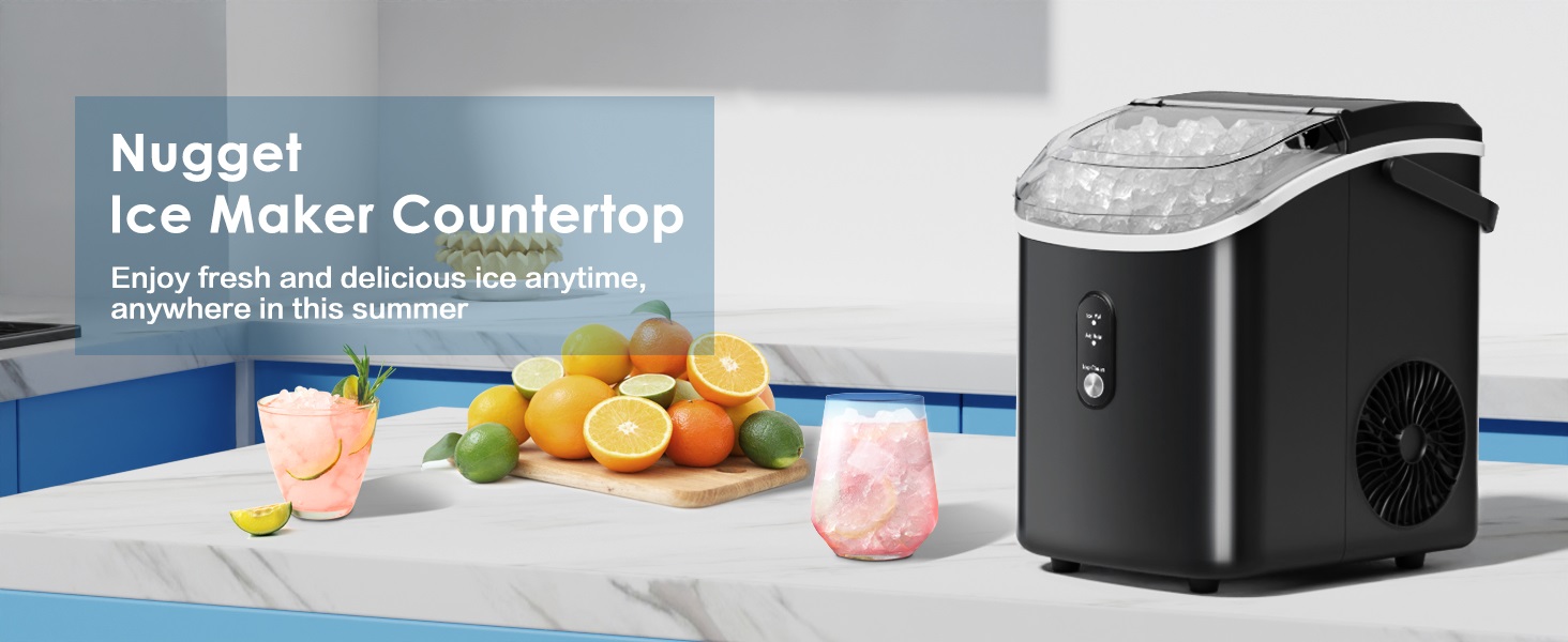 Countertop Nugget Ice Maker Machine