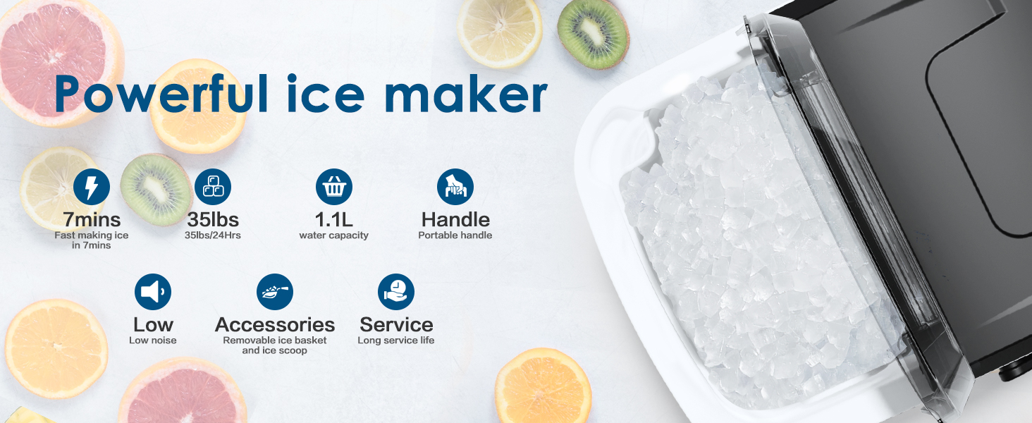 Countertop Nugget  Ice Maker Machine