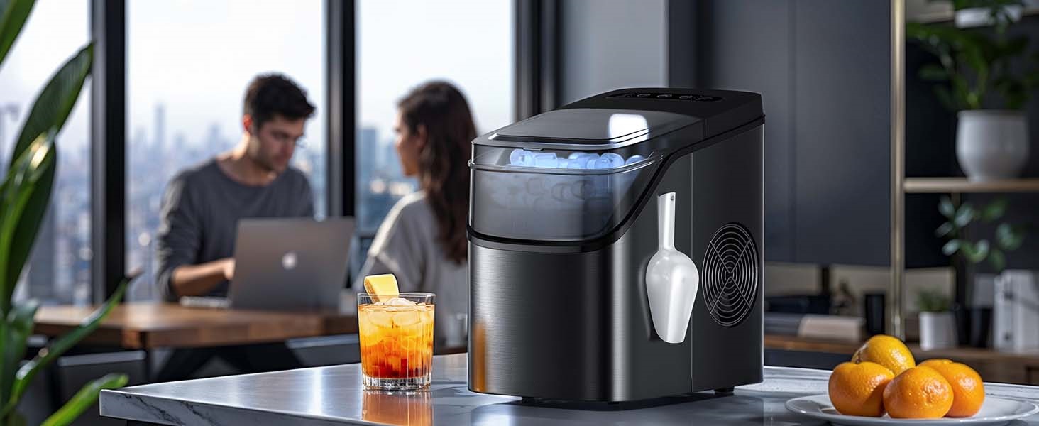 Smart Ice Maker Machine Countertop