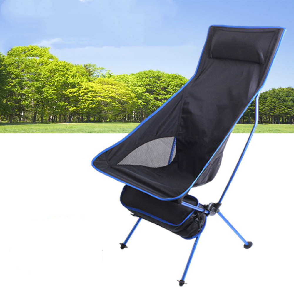 The Versatile Portable Folding Beach Chair With Extended Backrest - The Moon Chair